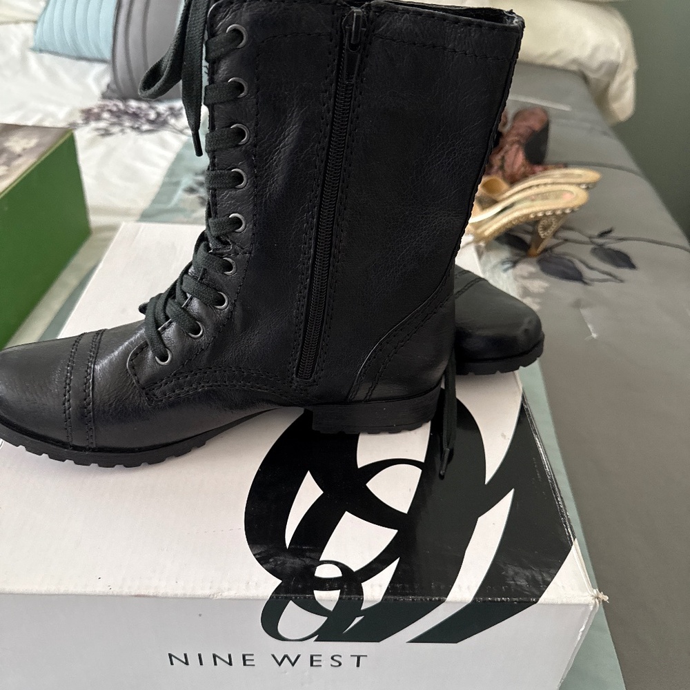 Nine West black boots